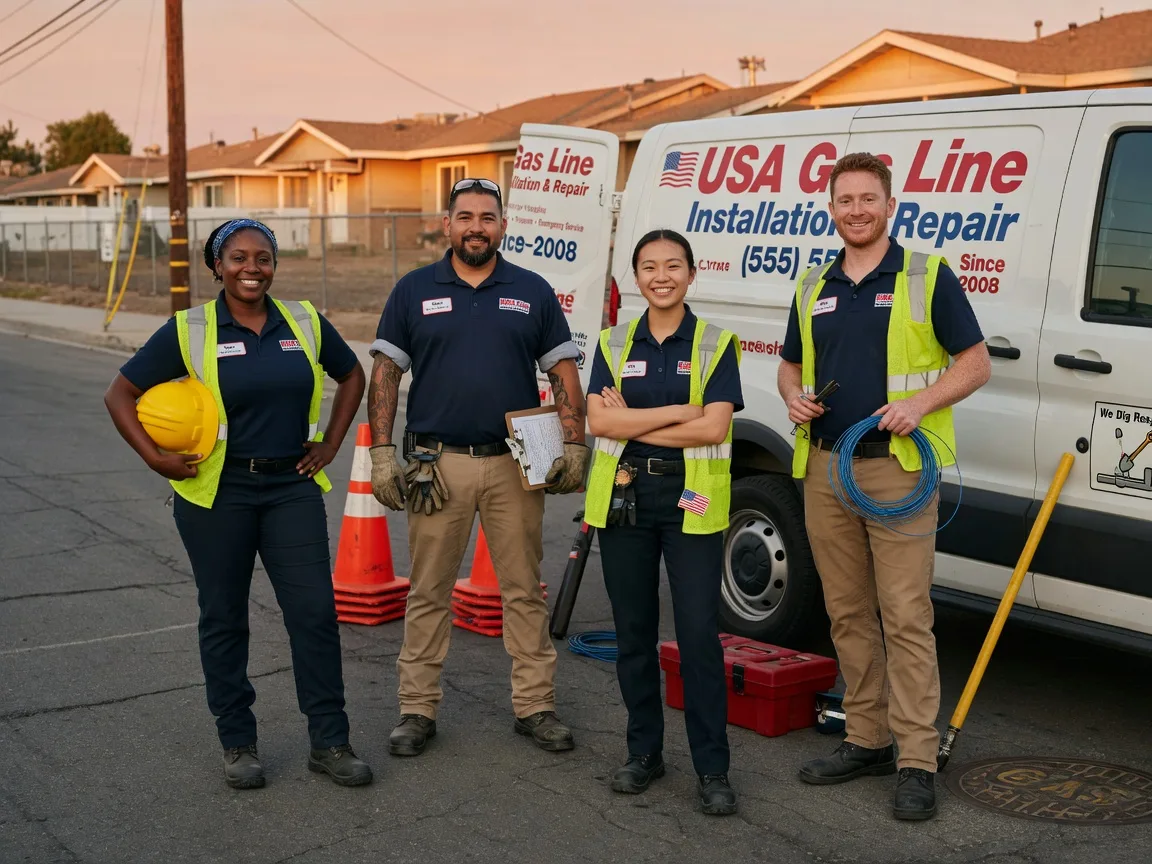 Gas Line Installation company in Whitesboro, OK